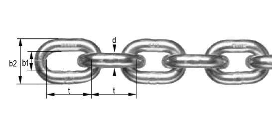 Nerezový řetěz CK G6